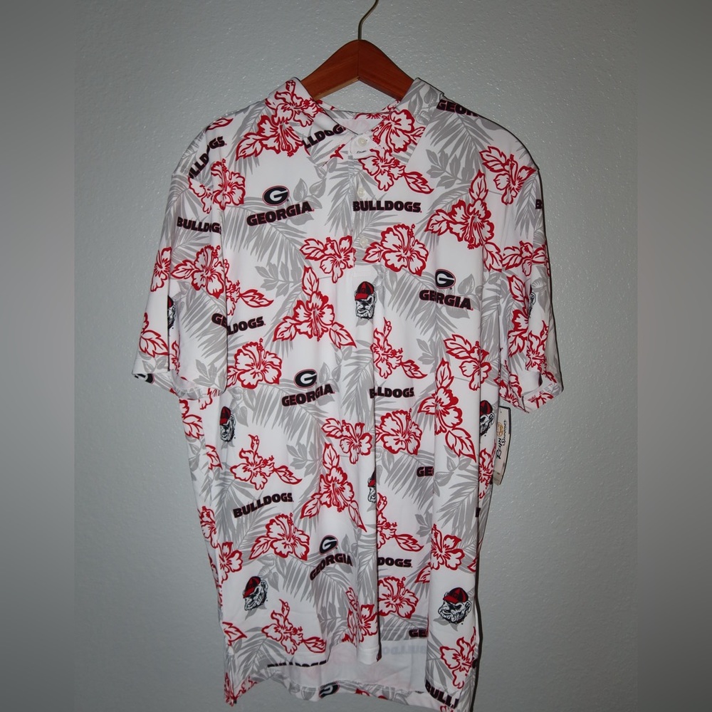 Georgia Bulldogs Button Up